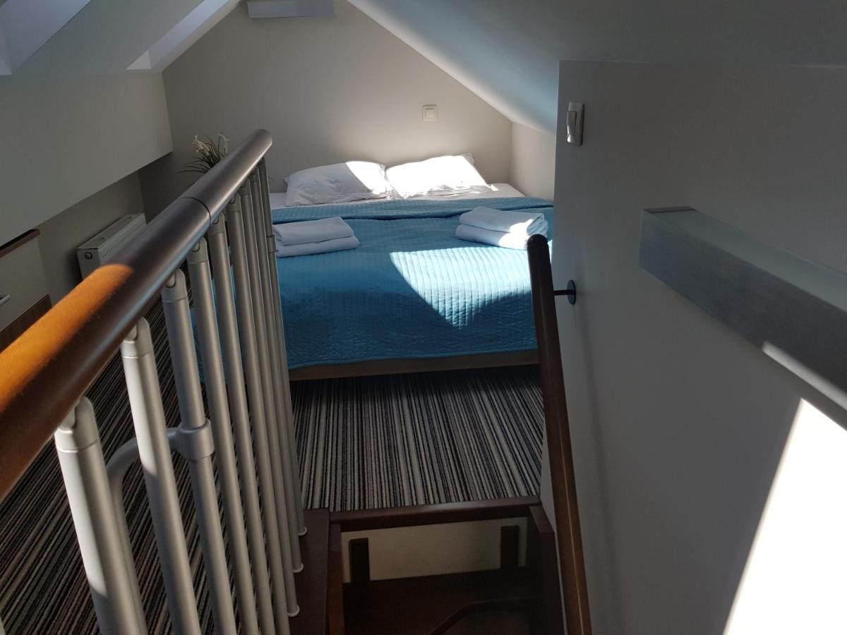 Marina Jastarnia Apartamenty W Budynku Z Basenem Extérieur photo